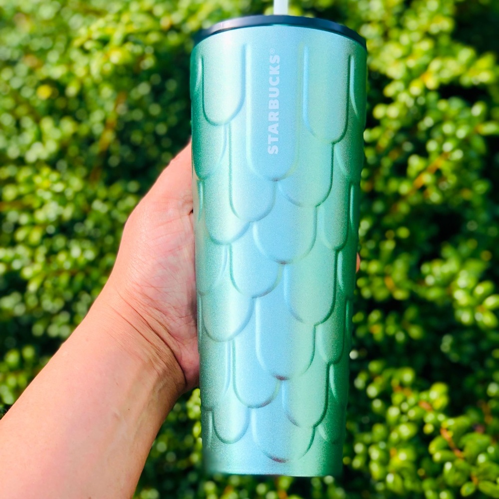 Starbucks Green Mermaid Scales SS Tumbler